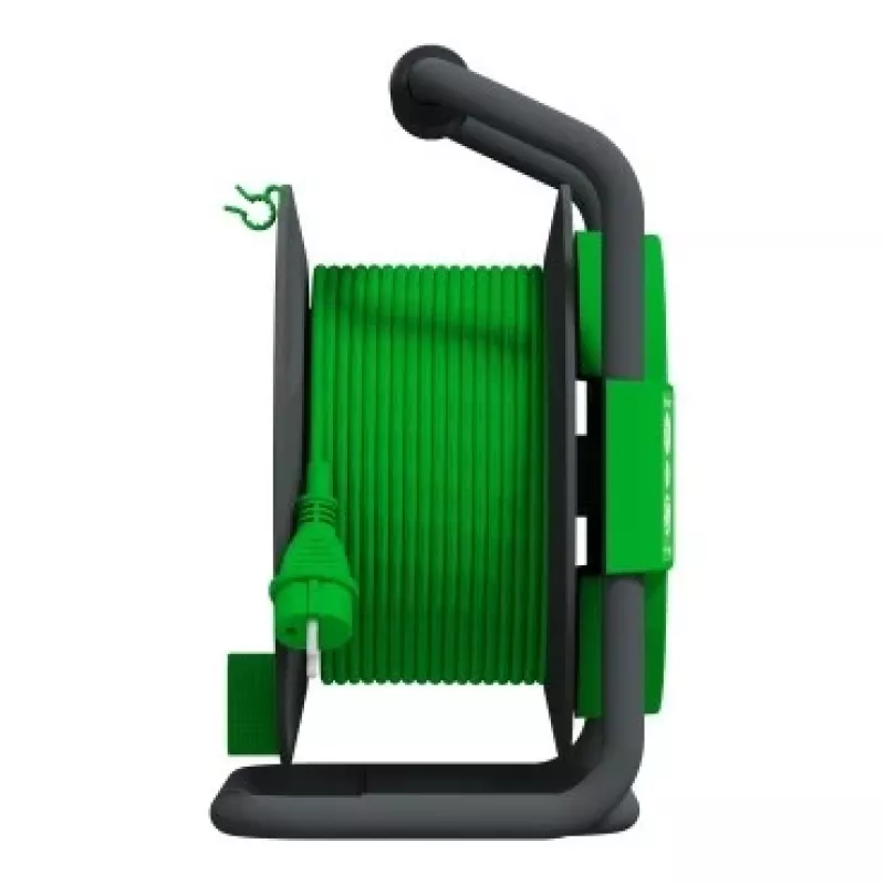 Schneider Electric IMT33147 Odace 4 krypčių prancūziškas ilgintuvas, 1,5 m laidas, baltas