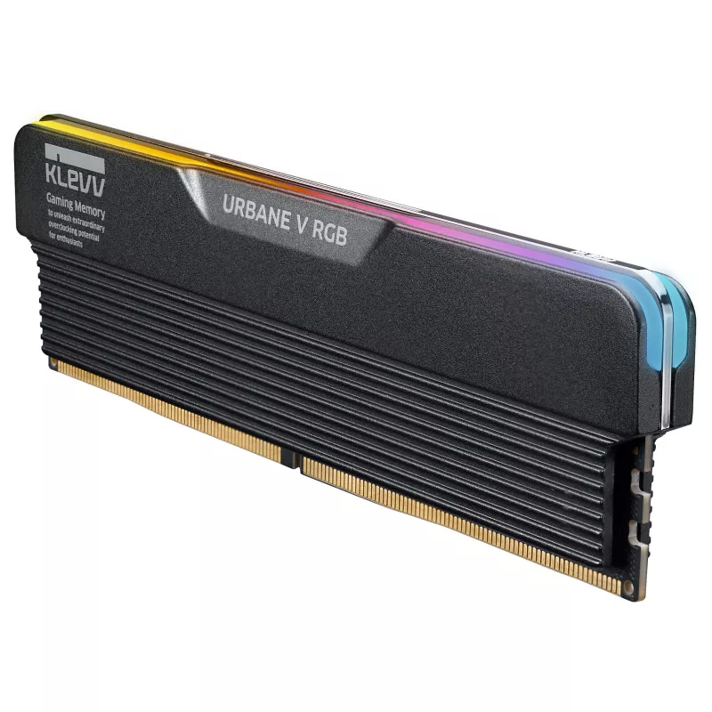 32GB KLEVV (16GBx2) Urban V RGB 6000 CL28 juoda