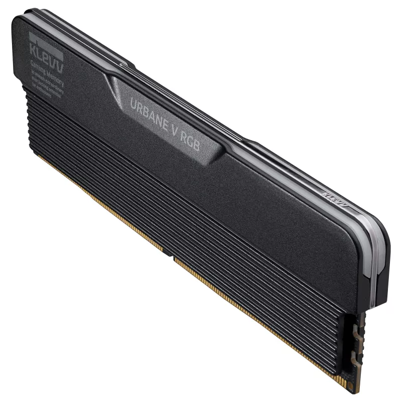 32GB KLEVV (16GBx2) Urban V RGB 6000 CL28 juoda