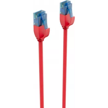 ShiverPeaks BS08-22034 Cat6 U/UTP plonas jungiamasis kabelis, 0,5 m, raudonas