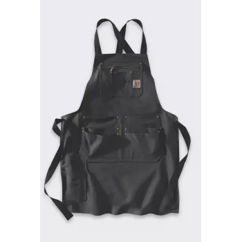 Carhartt Duck Apron virtuvinė prijuostė, juoda