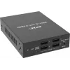 InLine® USB 2.0 pagrindinio / įrenginio prailgintuvas per IP, vienas įrenginys, RJ45 / SFP