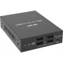 InLine® USB 2.0 pagrindinio / įrenginio prailgintuvas per IP, vienas įrenginys, RJ45 / SFP