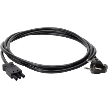 Kopp GST18i3 Schuko kampinis maitinimo laidas 3m 3G1,5mm² H05VV-F juodas