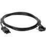 Kopp GST18i3 Schuko kampinis maitinimo laidas 3m 3G1,5mm² H05VV-F juodas