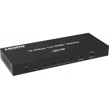 InLine® Video skirstytuvas, 1x4, HDMI 4K/30Hz (57887B)