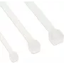 InLine® kabelių raiščiai 200mm x 4,8mm, natūralūs, 100 vnt.