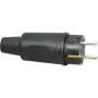 Kopp 179516009 Schuko apsauginis kištukas, guminis, 16 A, 230 V, IP44, juodas