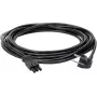 Kopp 10m ilgio ilginimo laidas su Schuko kištuku ir GST18i3 lizdu, 1,5mm², juodos spalvos