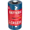 ANSMANN 1510-0072 CR123A ličio baterija – 3V 1600mAh, didelis energijos tankis, 10 metų galiojimo laikas (didmeninė pakuotė)