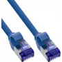 InLine® B-74933B plonas Cat.6A S/FTP LSZH jungiamasis laidas, mėlynas, 0,30 m, 150 vnt. pakuotė