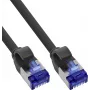 150 vnt. B-Pack InLine® Slim Cat.6A S/FTP LSZH Patch laidas juodas 0,50 m