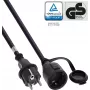 InLine® įžeminimo kontaktų ilgintuvas, lauko IP44, apsauga nuo prisilietimo, 5m