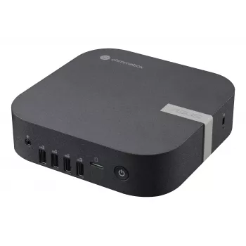 ASUS Chromebox 6a S3006UN Mini PC - Intel Core 3 100U, 8GB RAM, 128GB SSD, ChromeOS, Wi-Fi 6, juoda