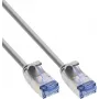 InLine® plonas jungiamasis kabelis U/FTP PiMf Cat.6A pilkas 7,5 m