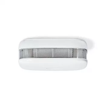 Nedis SmartLife Wi-Fi dūmų detektorius WIFIDS21WT3 - 3 vnt. rinkinys, fotoelektrinis, 85 dB sirena, išmanieji įspėjimai, EN 14604 sertifikuotas, baltas
