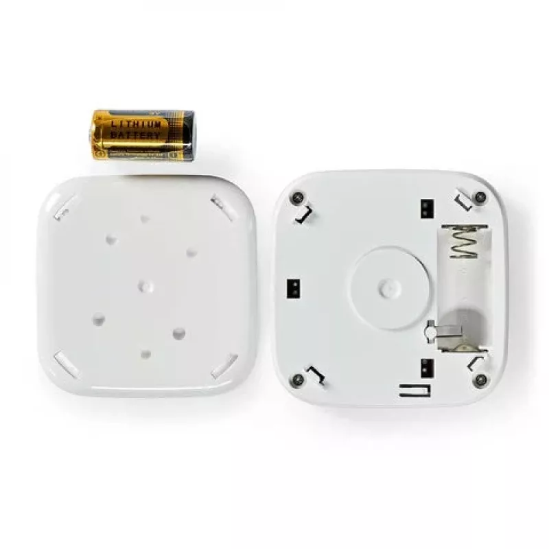 Nedis SmartLife Wi-Fi dūmų detektorius WIFIDS21WT3 - 3 vnt. rinkinys, fotoelektrinis, 85 dB sirena, išmanieji įspėjimai, EN 14604 sertifikuotas, baltas
