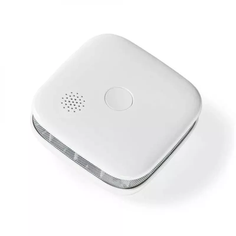 Nedis SmartLife Wi-Fi dūmų detektorius WIFIDS21WT3 - 3 vnt. rinkinys, fotoelektrinis, 85 dB sirena, išmanieji įspėjimai, EN 14604 sertifikuotas, baltas