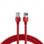 EFB Elektronik K2793.0,50 RJ45 kryžminis jungiamasis kabelis Cat.5e SF/UTP, Hirose TM11, Draka UC300, 0,5 m, raudonas