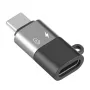 Puluz 8 kontaktų į USB-C OTG adapteris (juodas)