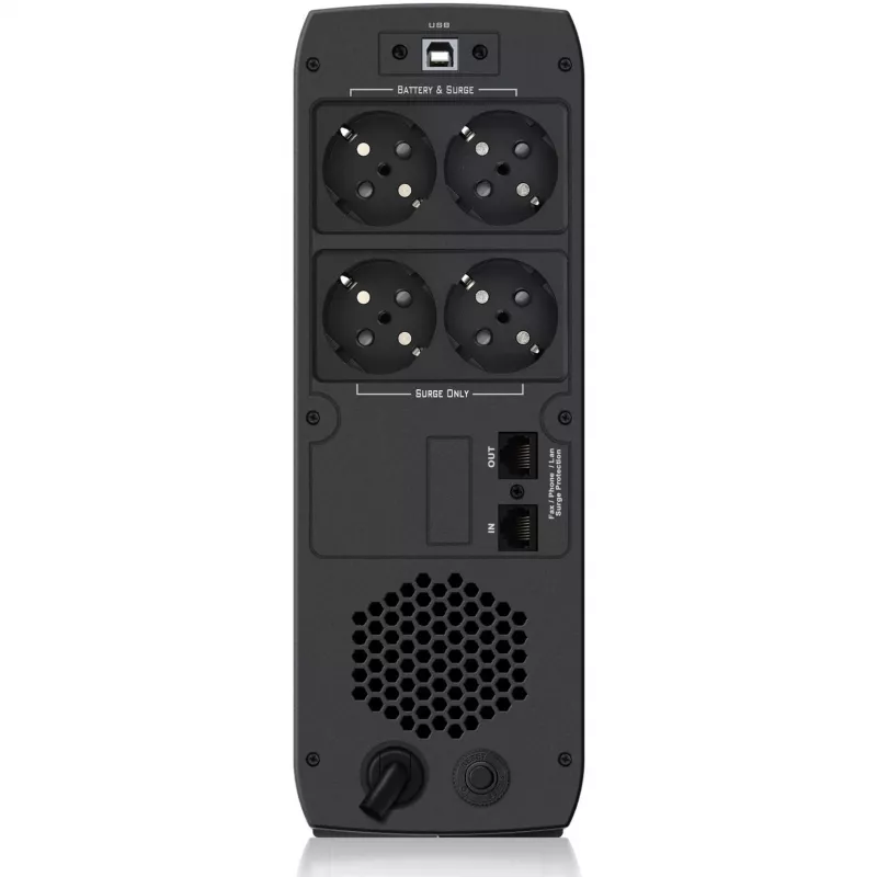 PowerWalker VI 800 CSW Line-Interactive UPS - 800VA/480W, 2 Schuko lizdai, AVR, USB