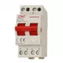CNC EL240364 Modulinis perjungimo jungiklis YCBZ-40, 2 polių, 40 A, 1-0-2, DIN bėgelio montavimui