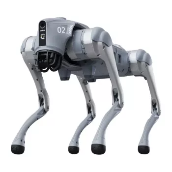 Unitree Go2 Pro keturkojis robotas šuo su 4D LiDAR, 4K AI kamera, 48 TOPS AI, 12 DoF, IP67, 8000 mAh baterija, Wi-Fi 6, Bluetooth 5.2, 3,5 m/s, 5 kg keliamoji galia