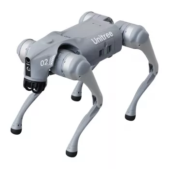 Unitree Go2 Pro keturkojis robotas šuo su 4D LiDAR, 4K AI kamera, 48 TOPS AI, 12 DoF, IP67, 8000 mAh baterija, Wi-Fi 6, Bluetooth 5.2, 3,5 m/s, 5 kg keliamoji galia