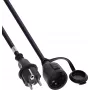 InLine® įžeminimo kontaktų ilgintuvas, lauko IP44, apsauga nuo prisilietimo, 3 m