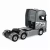 HUINA 32329 Scania 1:18 6 kanalų nuotolinio valdymo vilkikas pilkas sidabrinis