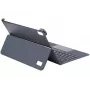 Blackview Tab 10 klaviatūra pilka - nuimamas Pogo Pin klaviatūros dėklas su stovu