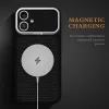 Evelatus Apple iPhone 17 Carbon Premium Edition MagSafe dėklas Burgundijos spalvos