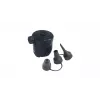 Outwell 651062 elektrinis oro siurblys - 12V DC / 230V AC, pripūtimas ir išpūtimas, 3 universalūs antgaliai, juodos spalvos