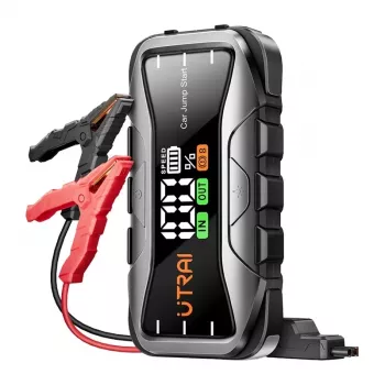 UTRAI JS10 paleidimo įrenginys 12000mAh 1000A Peak 12V automobilio užvedimo įtaisas su LED žibintuvėliu