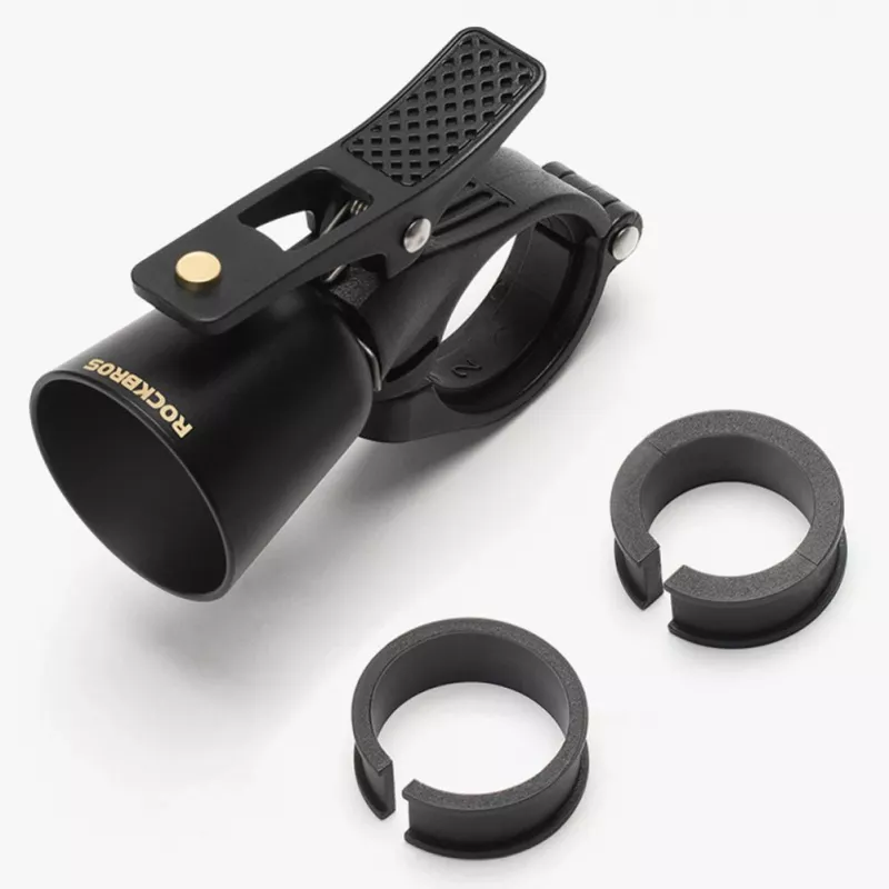 ROCKBROS 34210005001 Stealth Rotary Dviračio skambutis - juodas