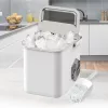 Maestro MR-821 ledo gaminimo aparatas 10-12 kg/24h, 2,2 L talpa, kulkų ledas, elektroninis valdymas, permatomas dangtis