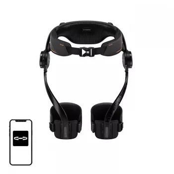 HYPERSHELL X Max S Exoskeleton Bumper Case, skirta Apple iPhone XS Max – aviacinio aliuminio lydinio rėmas su TPU šerdimi, karinio lygio apsauga nuo kritimo, matinė juoda