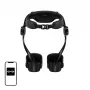 HYPERSHELL X Max S Exoskeleton Bumper Case, skirta Apple iPhone XS Max – aviacinio aliuminio lydinio rėmas su TPU šerdimi, karinio lygio apsauga nuo kritimo, matinė juoda