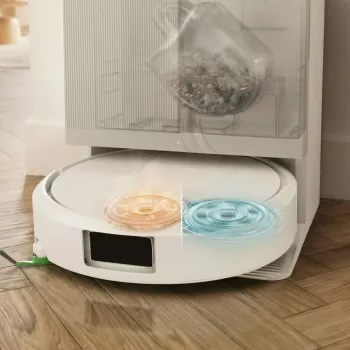 iRobot Roomba Plus 415 Combo robotų dulkių siurblys baltas + AutoWash Dock