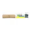 MAKERA Carvera Essential Extended frezų rinkinys (52 vnt.) – kieto volframo karbido CNC frezos, 1/8 inch ir 1/4 inch kotai, įvairių tipų medžiui, plastikui, aliuminiui, PCB