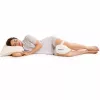 Momcozy EP001 Ergonominė atminties putų pagalvėlė po keliais šoniniam miegui, kreminės baltos spalvos