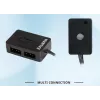 Zalman ZM-4PALC ARGB valdiklis - 4 prievadų adresuojamas RGB šakotuvas su magnetiniu tvirtinimu