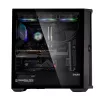 Zalman Z10 ATX vidutinio bokšto korpusas, juodas, grūdintas stiklas, 4x ARGB ventiliatoriai