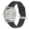 Versace V-Extreme Pro vyriškas šveicariškas kvarcinis laikrodis 43mm nerūdijantis plienas juodas ciferblatas VE9I00124