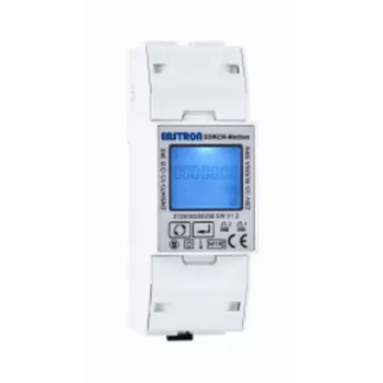Solplanet SDM230 vienfazis energijos skaitiklis su Modbus RTU, 100A tiesioginiu matavimu, DIN bėgio montavimas