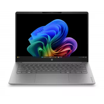 HP OmniBook 3 14-hz0157ng 14 colių OLED nešiojamasis kompiuteris - Snapdragon X1-26-100, 8GB RAM, 512GB SSD, Windows 11