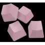 Razer PBT klavišų rinkinys - Quartz Pink (120 klavišų, dvigubo liejimo, OEM profilis)