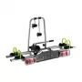 LUMI LEGEND CORPORATION Tow Hitch dviračių laikiklis 2 elektriniams dviračiams, 60 kg, sulankstomas, pakreipimo funkcija, integruota apšvietimo plokštė