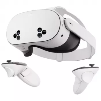 Meta Quest 3S virtualios realybės sistema 128GB balta (JAV)