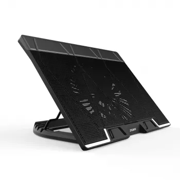 Zalman ZM-NS3000 17 colių 200mm ventiliatoriaus baltas LED nešiojamojo kompiuterio aušintuvas